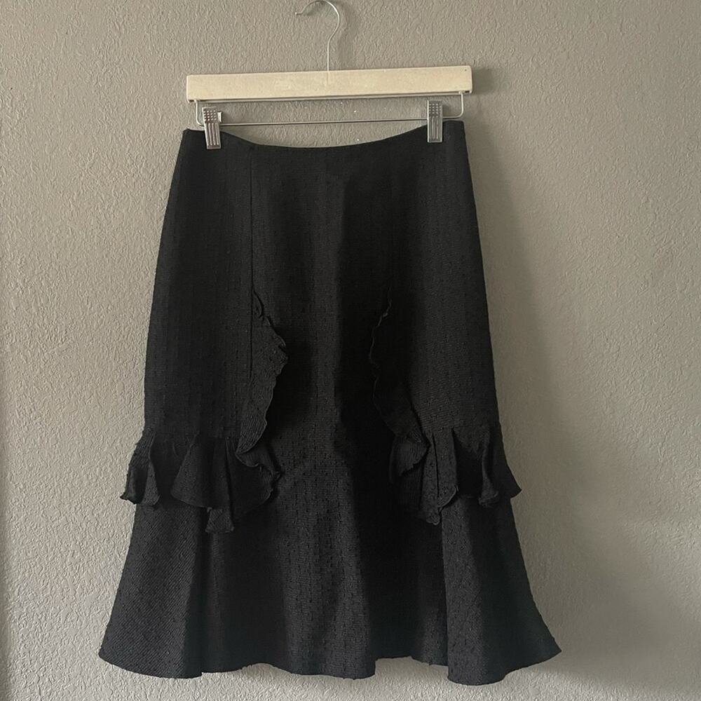 Carolina Herrera Ruffle Skirt‎ - Picture 2 of 9